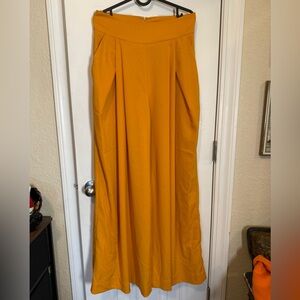 Mustard Yellow Palazzo Pants